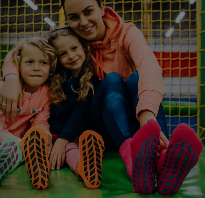 Rutschfeste Socken für dich und dein Kind