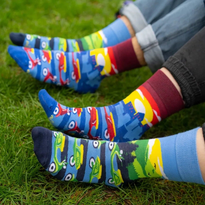 Roller-Socken Box