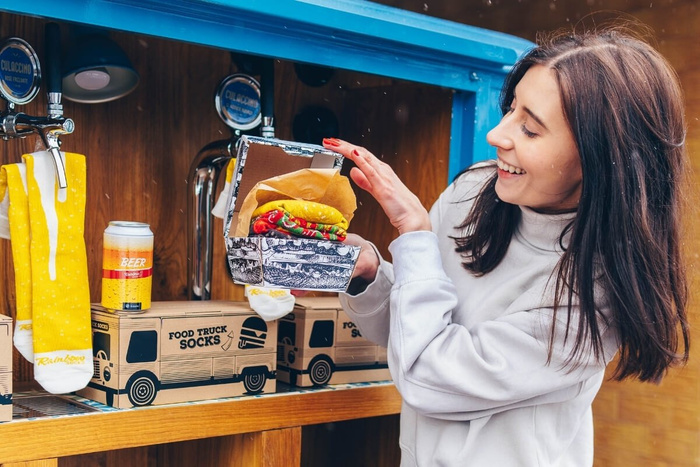 Pepsi x Rainbow Socken Food Truck 3 paar