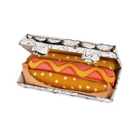 Hot dog socken box