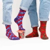 Erdbeer- und Blaubeer Socken im Glas