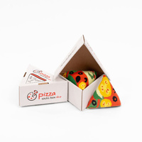 Pizza Socken Box Stück 1 Paar