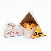 Pizza Socken Box Stück 1 Paar