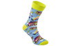 Baumwollene Socken mit Partymotiven