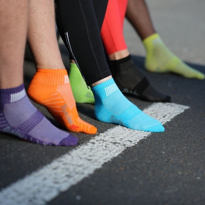 Dunkle Baumwoll-Sport-Socken für Herren 6 Paar