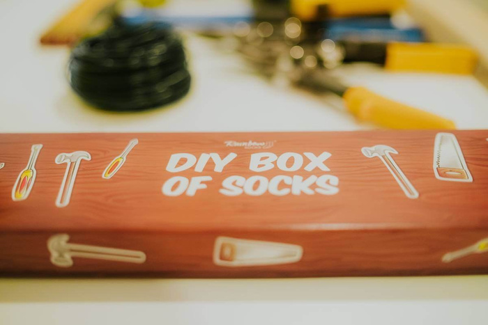 DIY Socken Box 2 Paar