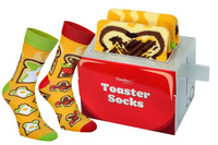 Toaster Socken Box 1 Paar