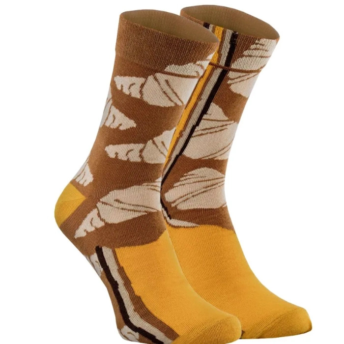 Croissant-Socken-Box Butter