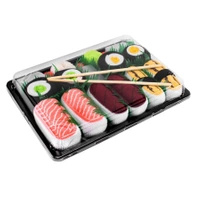 Sushi Socken Box 5 Paar Lachs Thunfisch Tamago Maki