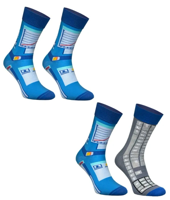 Laptop Socken Box für Programmierer, IT- und Computerfans