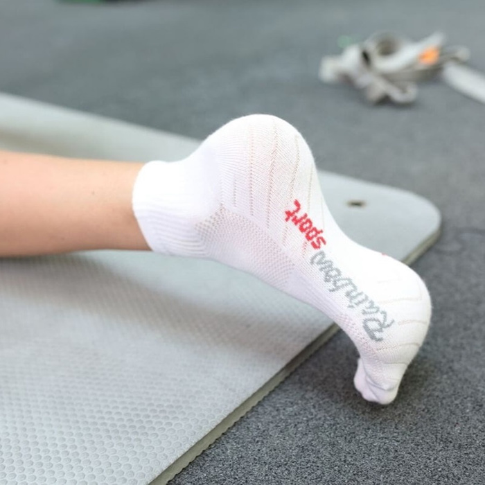 Dunkle Baumwoll-Sport-Socken für Herren 6 Paar