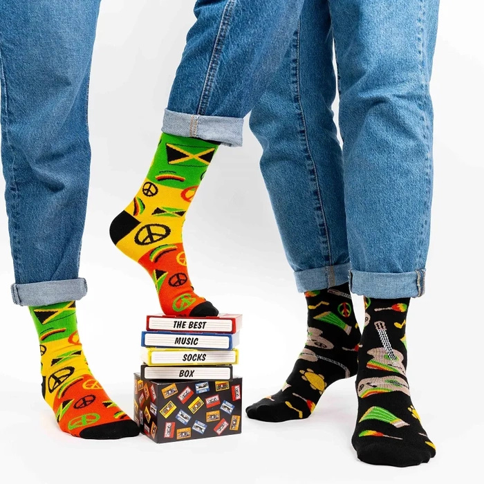 Reggae Musik Socken Box