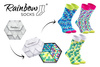 Geometrische socken box 3 paar
