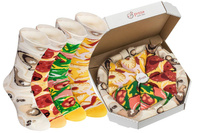 Pizza Socken Box Mix