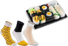 Sushi-Socken für Kinder 3 Paar: Tamago, Butterfisch, Oshinko Maki