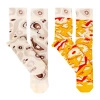 Pizza Socken Box 4 Paar