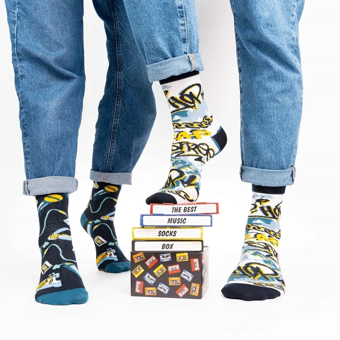 Hip Hop Musik Socken Box