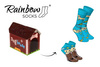 Hundehütte Socken Box 2 Paar