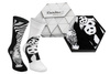 Black & white animals sockenbox panda zebra 2 paar