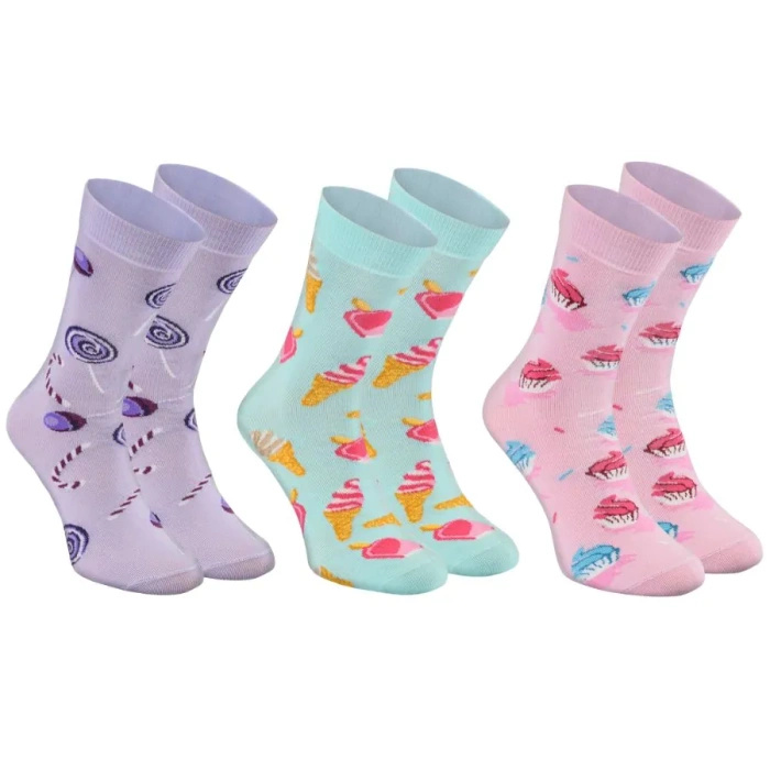 Pastell Süßigkeiten Socken Box