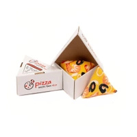 Pizza Socken Box Stück Meeresfrüchte