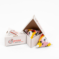 Pizza Socken Box Stück 1 Paar