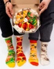 Pizza Socken Box Italienische Peperoni Meeresfrüchte