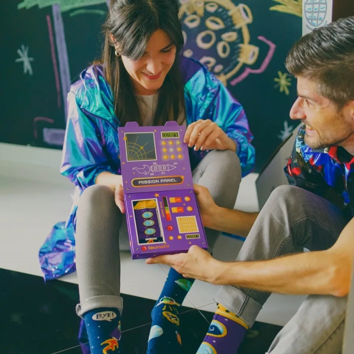 Weltraum Socken Box – Für den Fan der Astronomie