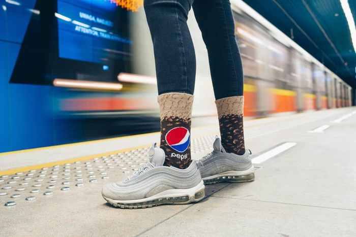 Pepsi x Rainbow Socken Food Truck 3 paar