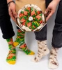 Pizza Socken Box Italienisch