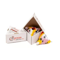 Pizza Socken Box Stück Capricciosa