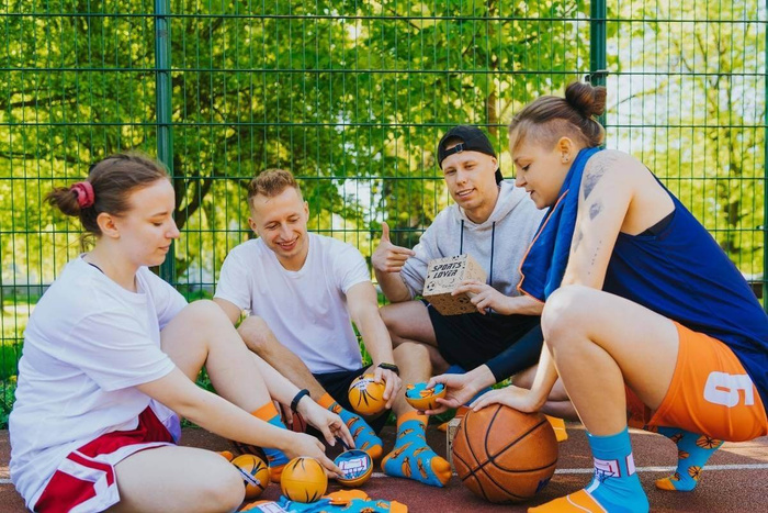 Basketball sockenball 2 paar