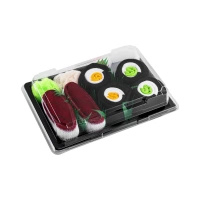 Sushi Socken Box für Kinder Thunfisch Gurke Maki Oshinko Maki