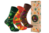 Garten-socken-box 3 paar