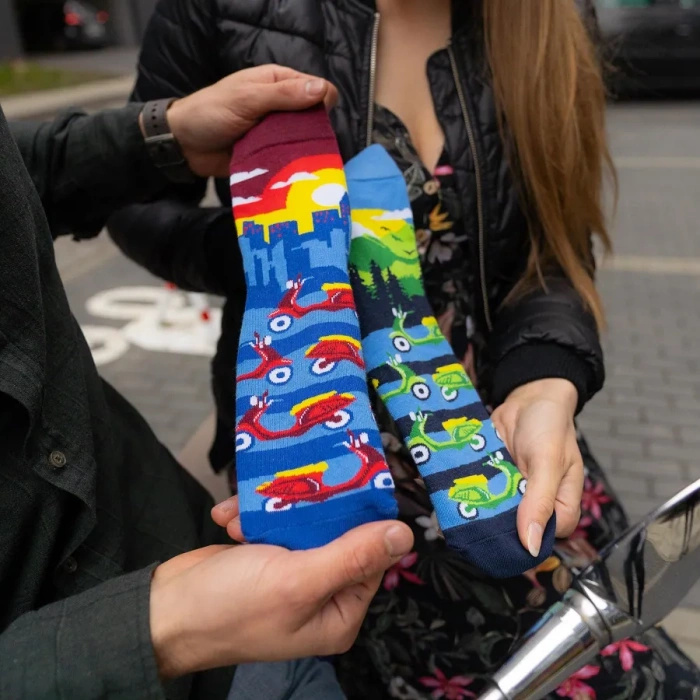 Roller-Socken Box